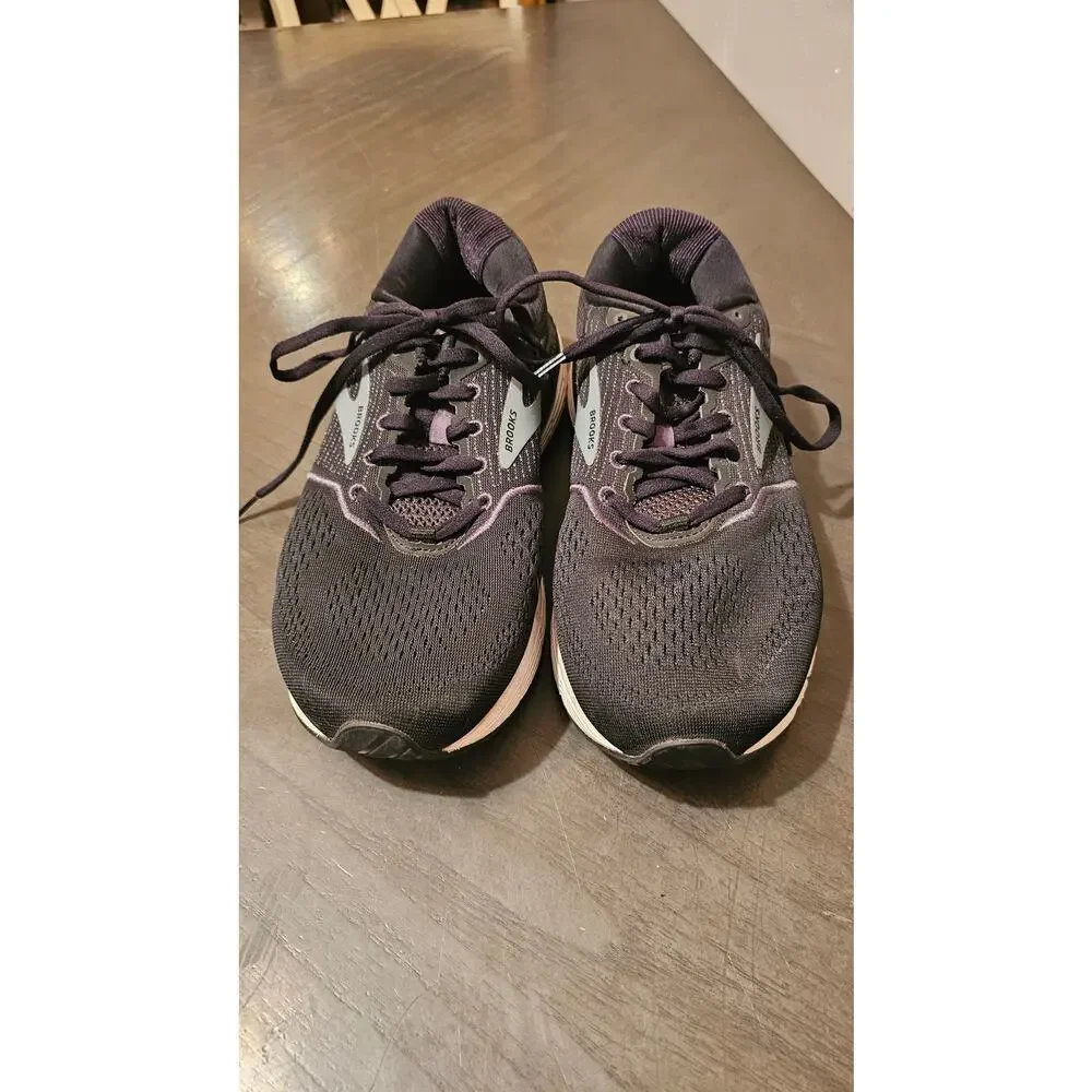 Brooks Beast 20 Men's Comfort Walking Running Shoes Black Size 8 4E‎ Extra wide